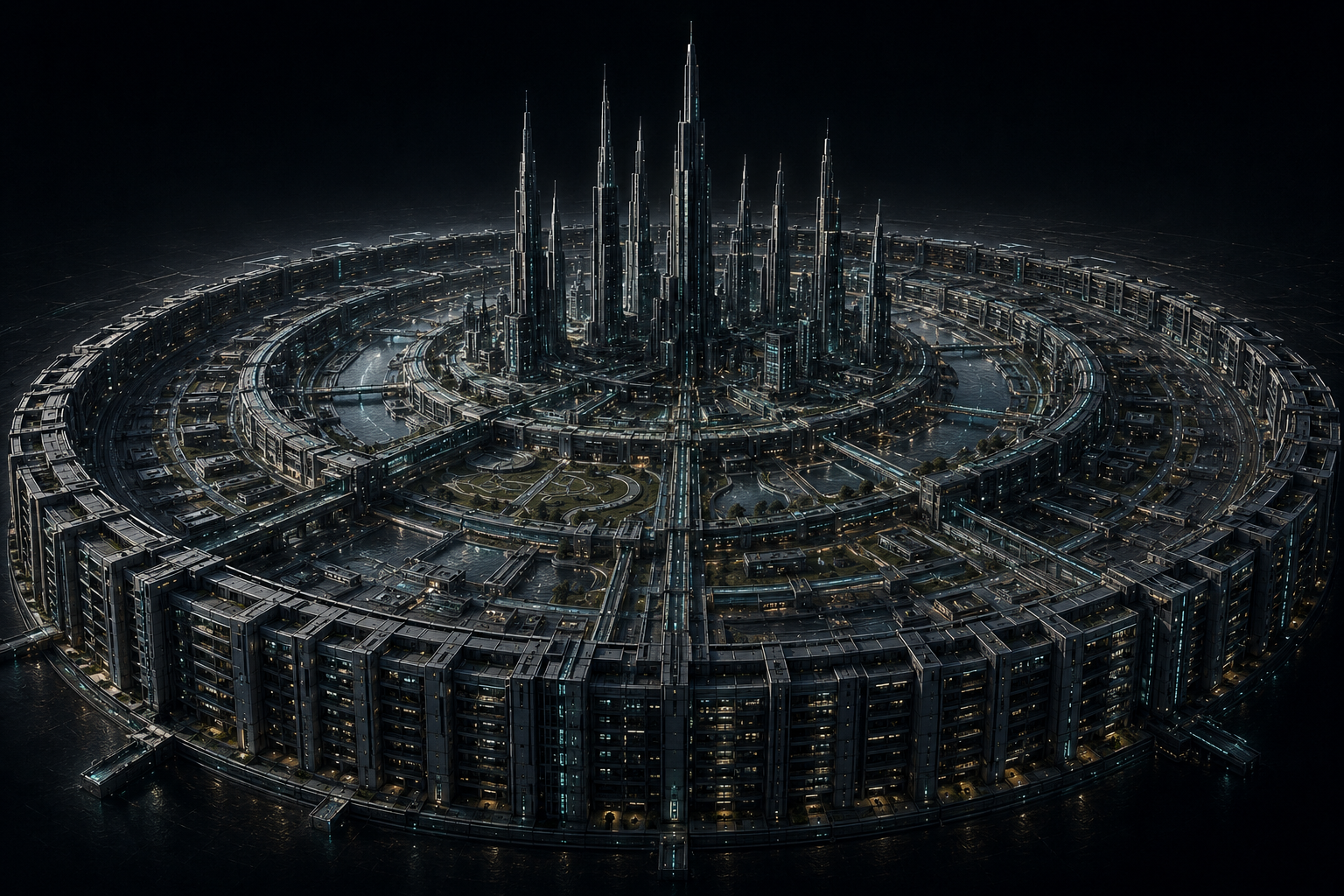 New Tripoli Enclave — isometric view